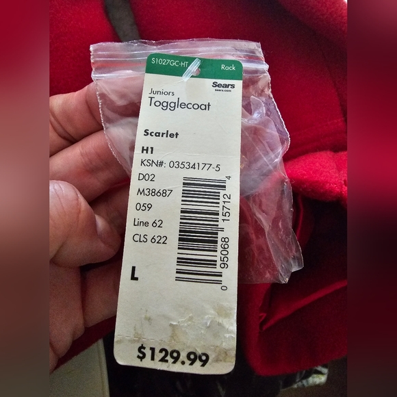 Red coat Junior's Large - Picture 8 of 11